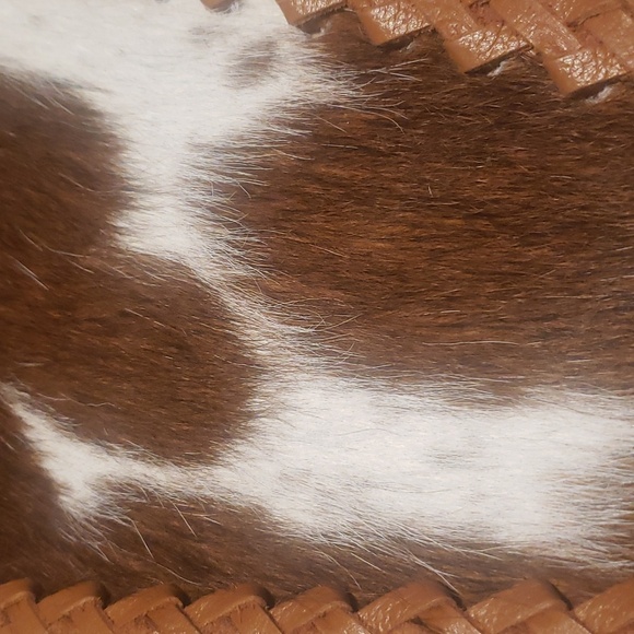 Cowhide fringe leather purse - Picture 3 of 11